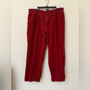 IZOD red corduroy pants